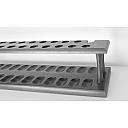 ​Beautiful Wooden Pipe Stand for 24 Big Billiard Pipes Vintage! - 6 small