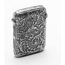 ​Solid Silver Petrol Matchbox/Lighter France - 6 small