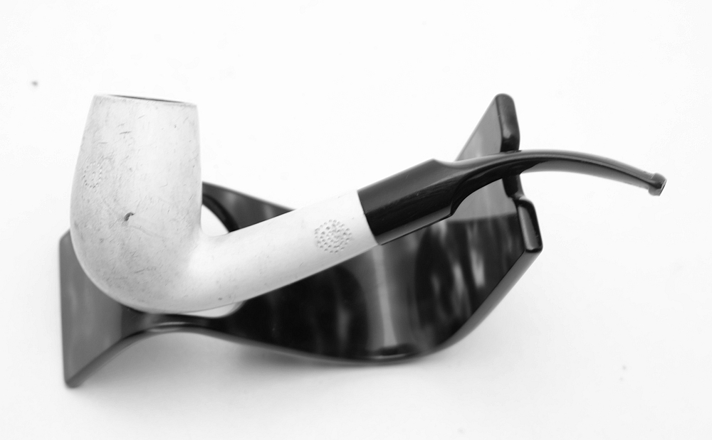 ​Meerschaum Bent Billiard Vintage Tobacco Smoking Pipe - 1