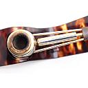 Jima Modele depose Vintage Smoking Tobacco Pipe Gold Brown - 4 small