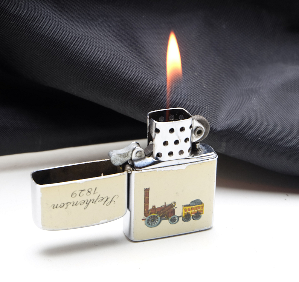 ​Coronet Rocky 1950s Japan Vintage Petrol Lighter Works great! Rare! - 1