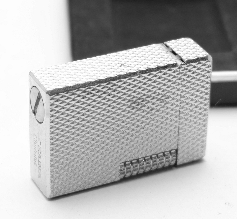 ​Zaima Chatelet Japan Vintage Gas Lighter Works good! Fully Serviced! - 2