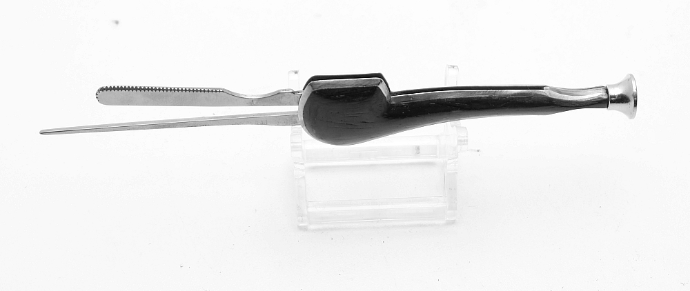 ​Unbranded Smoking Pipe Cleaning MultiTool Tamper France Metal+WoodGood - 4