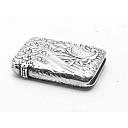 Solid Silver Antique France Matchbox Case Rare! - 4 small