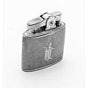 ​Ronson Petrol Standard Lighter Sterling Siam Dancing Women Made in England Works - 3 small
