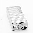 ​Dunhill Aldunil Paris Gas Lighter Solid Silver and Gold Plated Fully serviced! - 6 small