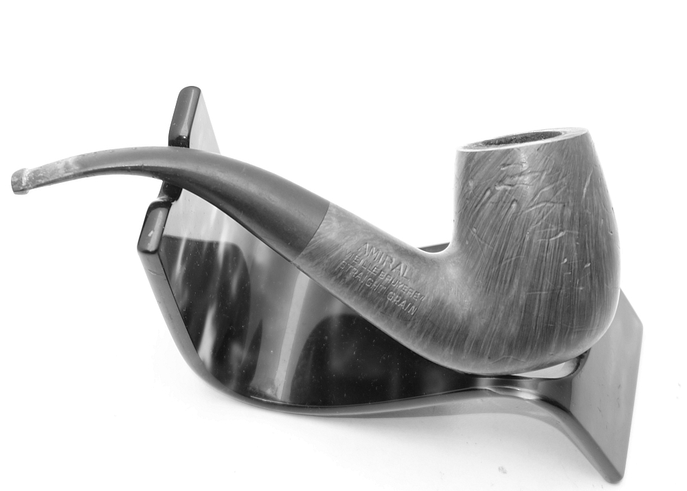 ​J.Waille Lumel Amiral Vieille Bruyere Straight Grain France Smoking Pipe Vintage - 5