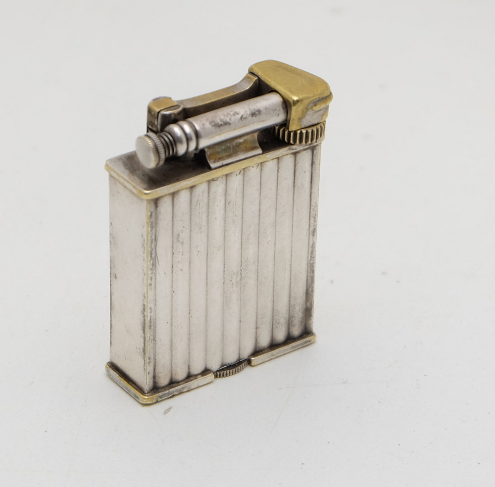 ​Parker Alfred Dunhill Paris Fab.Francaise Petrol Lighter Rare! Works good! - 10