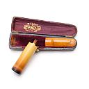 ​Antique Beautiful French Meerschaum amber W.Krebs mouthpiece cigar holder - 7 small