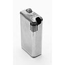 Flaminaire Quercia Gold Plated 10mk 1950s Gas Vintage Lighter Works good! - 2 small