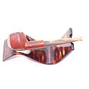 Gitana Depose Vintage Smoking Pipe Restored! Horn Stem! - 1 small