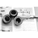 Unsmoked Falcon Made in England Vintage Tobacco Smoking Pipe + two bowls! - 2 small