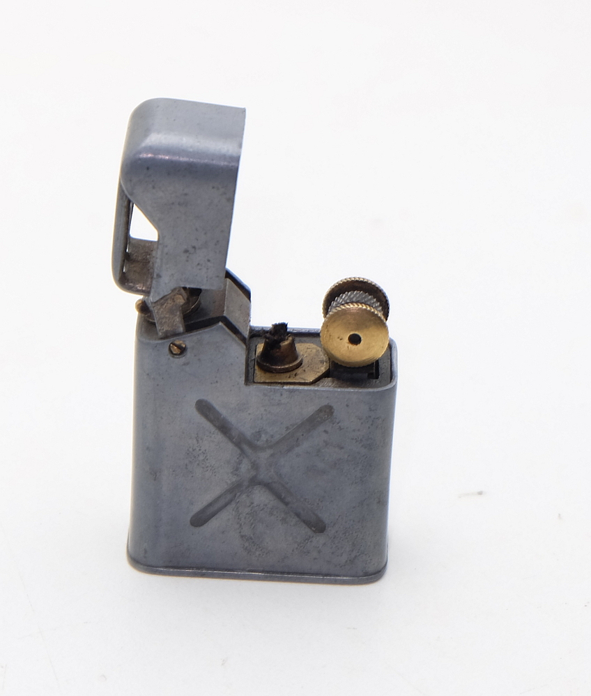 Clodion ​Jerrican Petrol Lighter 1940-1950S France Depose Extremelly Rare - 2