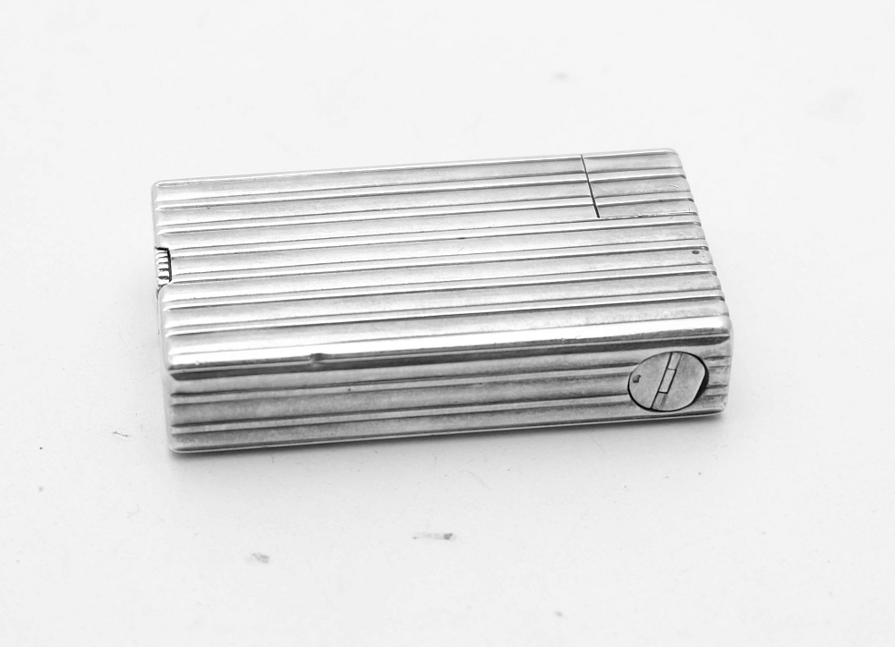 ​Dunhill Paris Petrol Lighter Silver 1940S Very Rare - 4