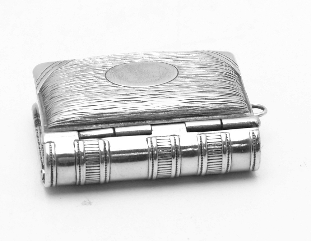 Unbranded Unique Antique Book Matchbox/Coin box Case Rare! - 6