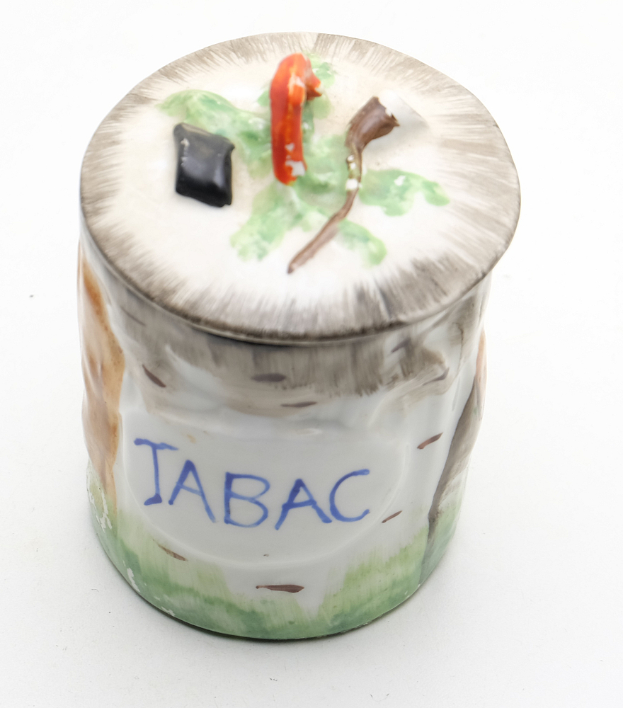 ​Ceramic Humidor for Tobacco Vintage - 1