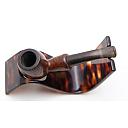 Bruyere Garantie Bent Billiard Smoking Pipe Vintage France - 3 small