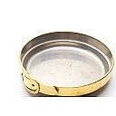 ​Hermes Set Solid Silver Lighter and Metal Gold Plated Ashtray 1960s - 8 small