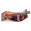 ​Real briar Bent Billiard Smoking Pipe Vintage France - 5 small