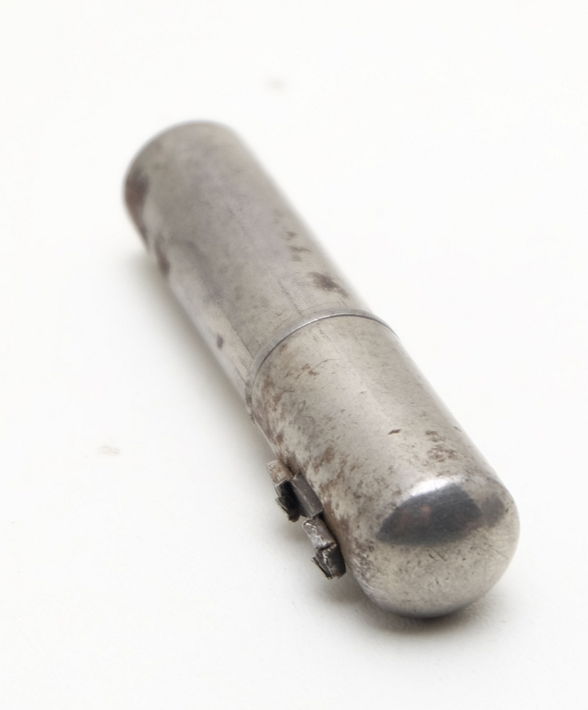 Unbranded French Vintage Petrol Striker Lighter VERY RARE! Needs restoration! - 6