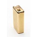 ​Flaminaire Quercia Gold Plated 10mk 1950s Gas Vintage Lighter Works good! - 4 small