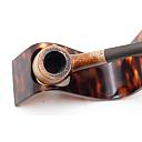 ​Real briar Bent Billiard Smoking Pipe Vintage France - 4 small