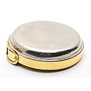 ​Hermes Set Solid Silver Lighter and Metal Gold Plated Ashtray 1960s - 9 small