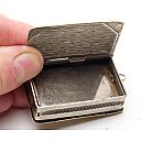 Unbranded Unique Antique Book Matchbox/Coin box Case Rare! - 8 small